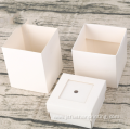 Custom Luxury White Rigid Candle Box